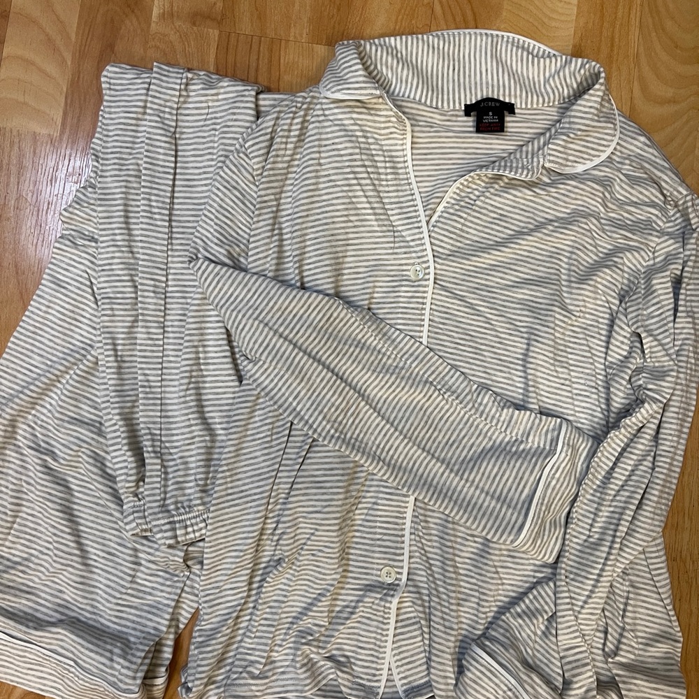 J. Crew Eco dreamiest long-sleeve pajama set